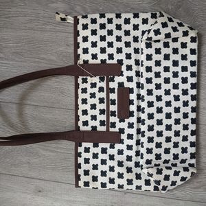 Handmade all over print tote bag